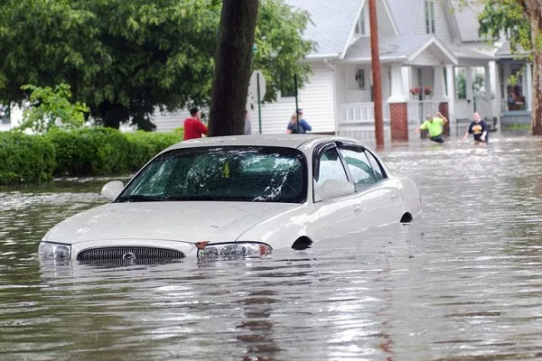 Car in Flood