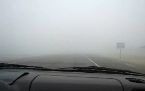 The road lines can guide you during foggy conditions Road Lines