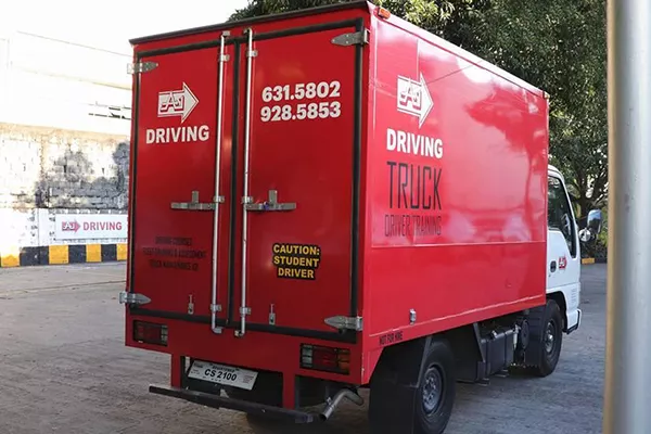 A picture of the A-1 training truck