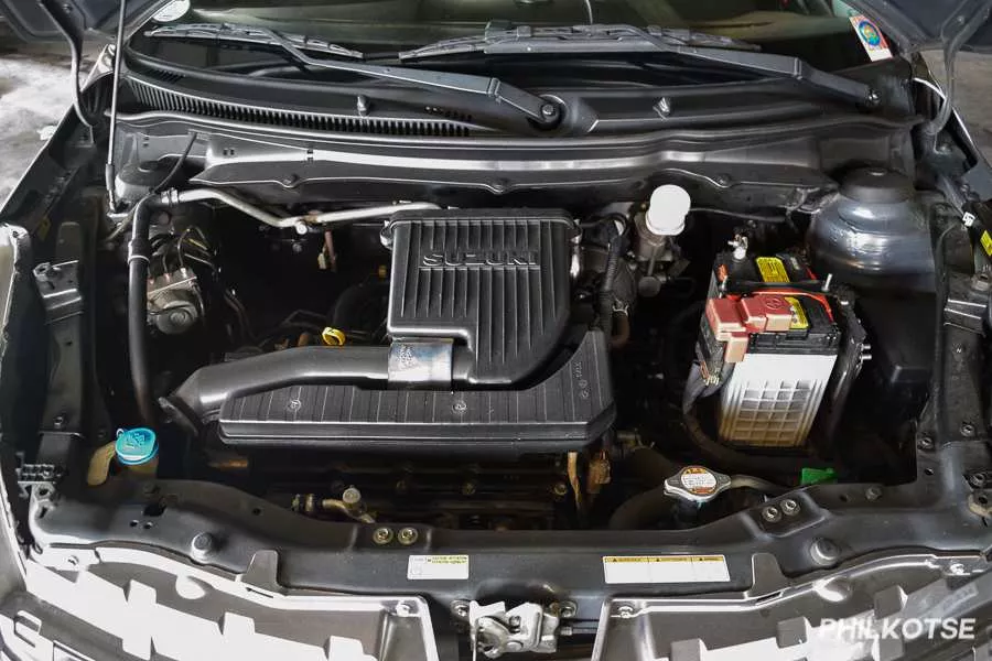 A picture of the Swift's engine