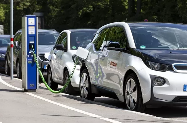 It is inevitable that electric cars will run down and reach low levels EV is charging