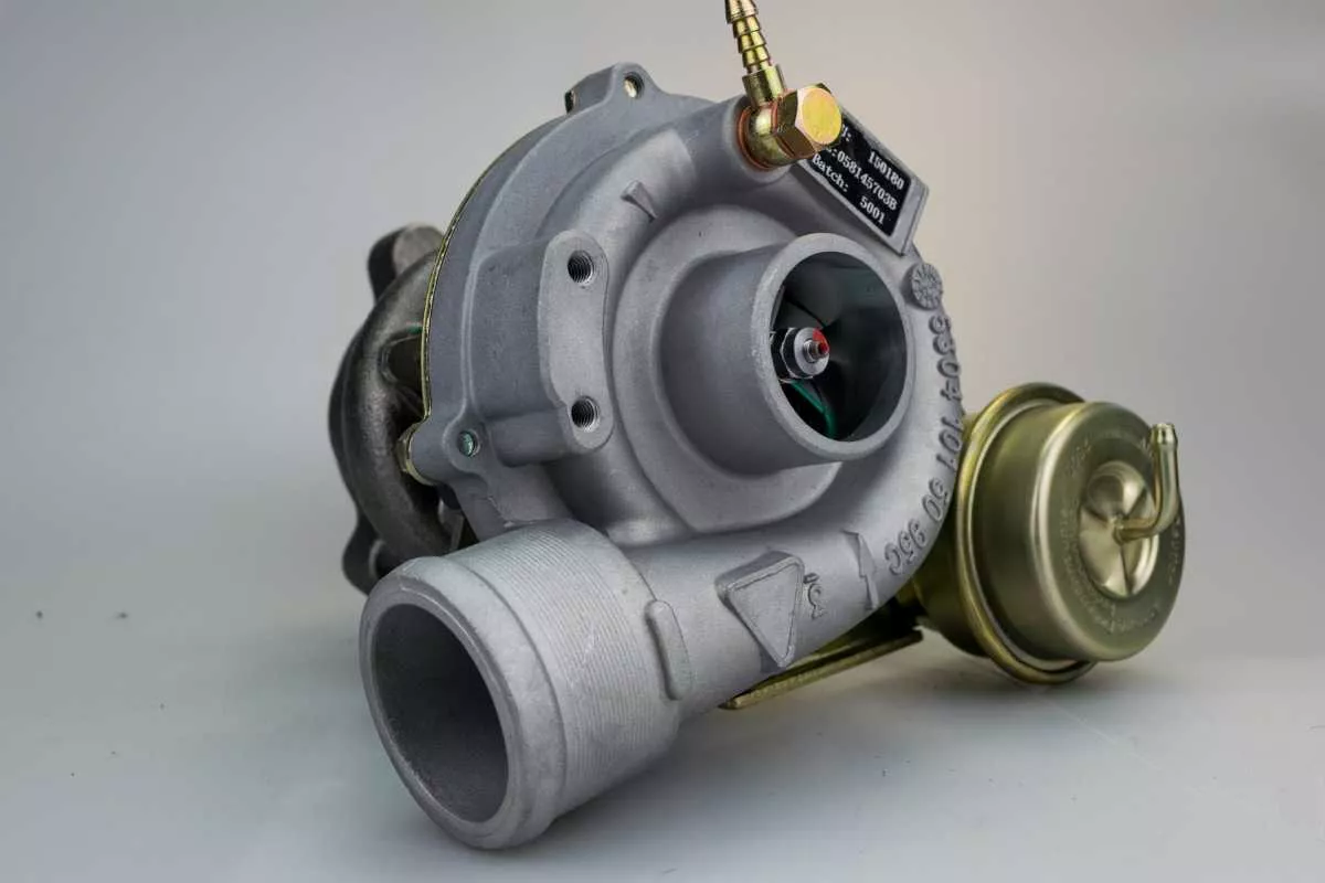 A plain turbocharger