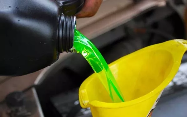 car engine's coolant substance