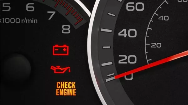 Falling fuel injector means there is indeed a problem under the hood is the check engine light engine light is on
