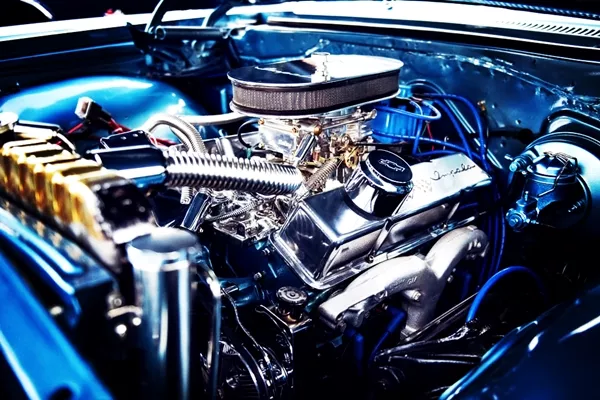 engine of a car
