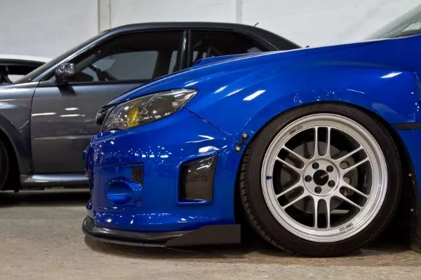 enkei rpf1 on subaru impreza wrx sti