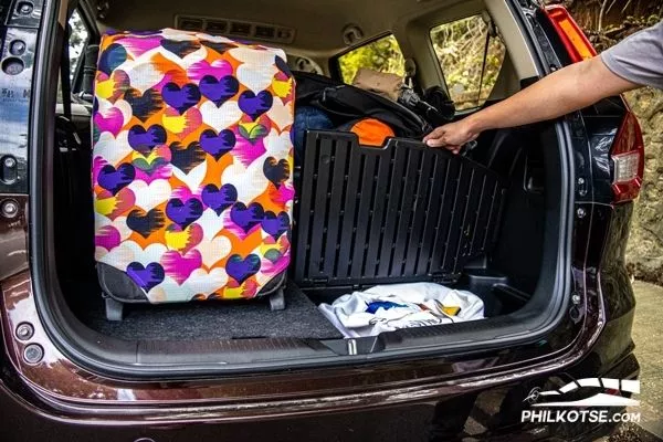 Ertiga rear compartment 