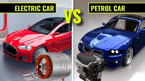 EV vs petrol car