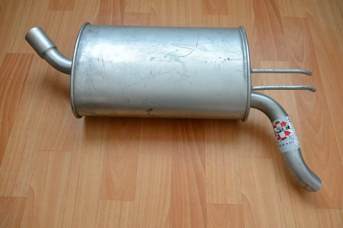 A removed muffler