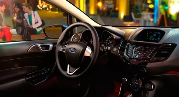 The new Ford Fiesta ST interior