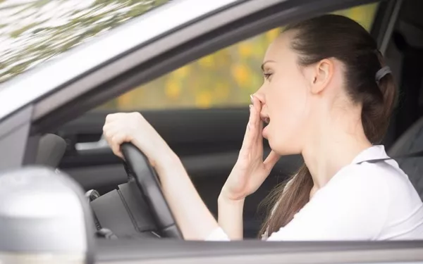fall asleep in a car