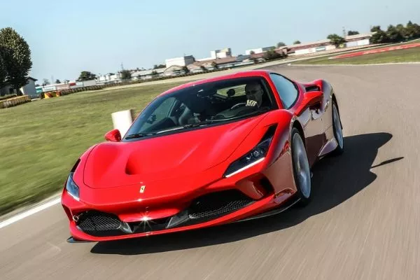 Ferrari F8 Tributo on the Road