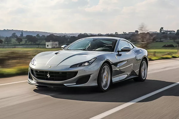 The Portifino on the road.