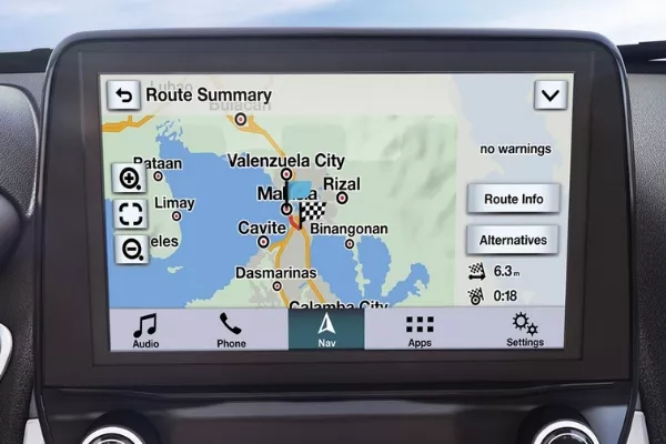 8-inch touchscreen with SYNC®3 of the EcoSport