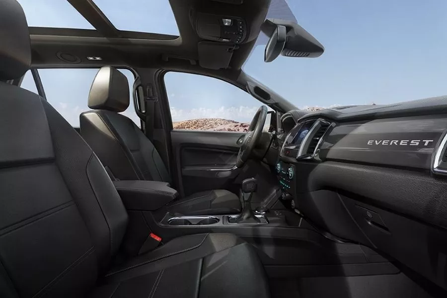 Ford Everest interior view