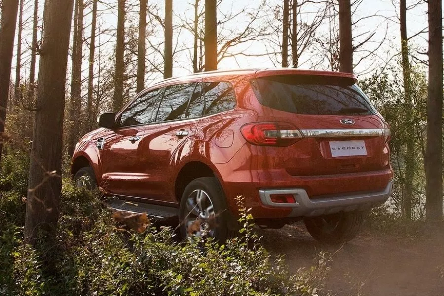 Ford Everest rear view