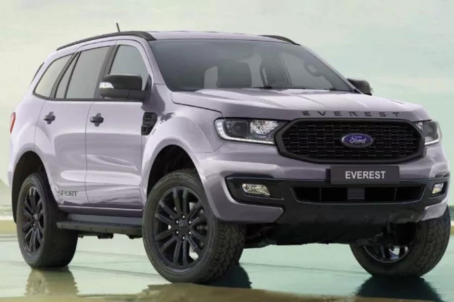 The Ford Everest Sport Edition is particularly fetching Ford Everest