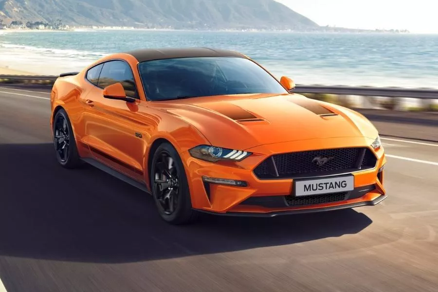 Ford Mustang front view