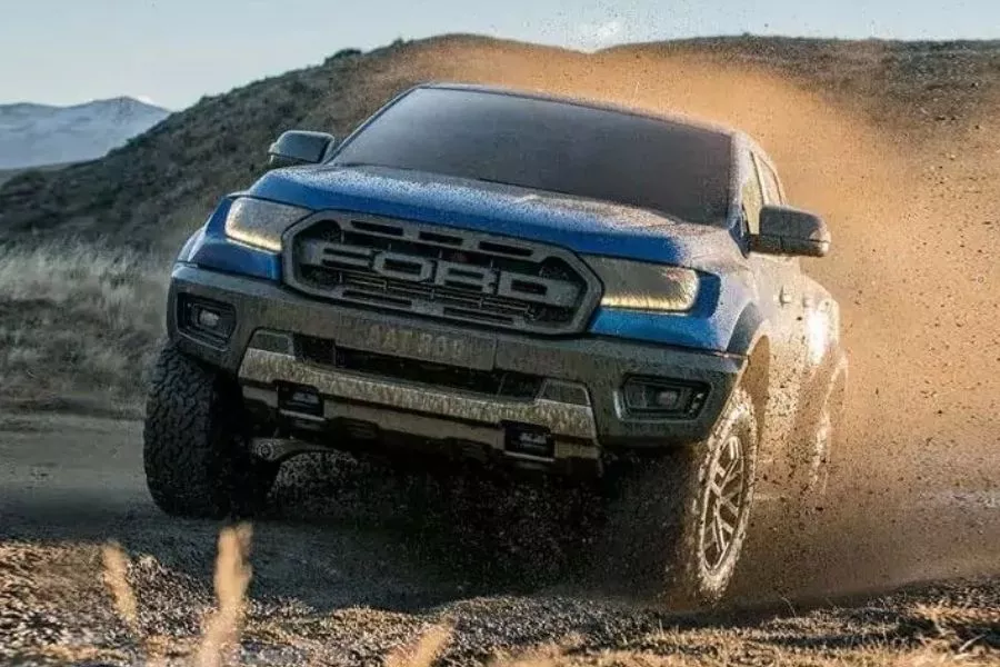Ford Ranger Raptor front view