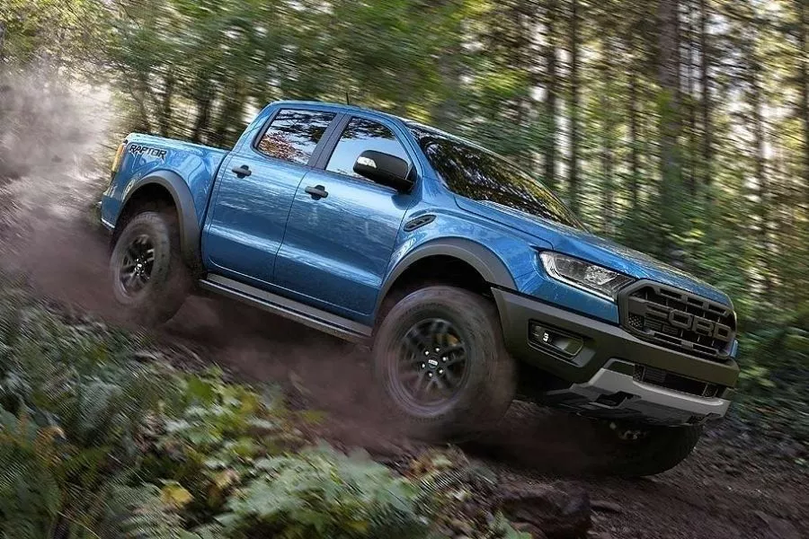 Ford Ranger Raptor front view