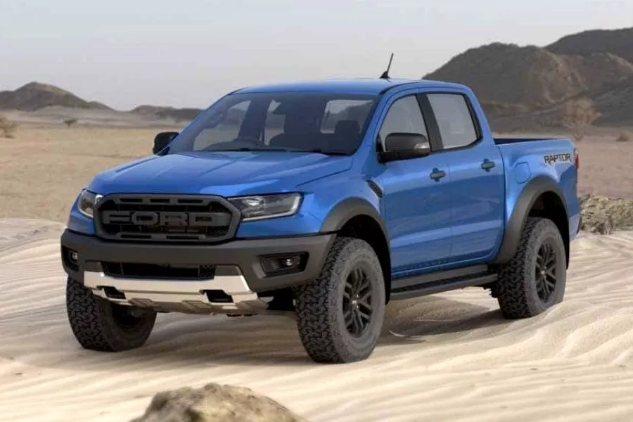 Ford Ranger Raptor front view