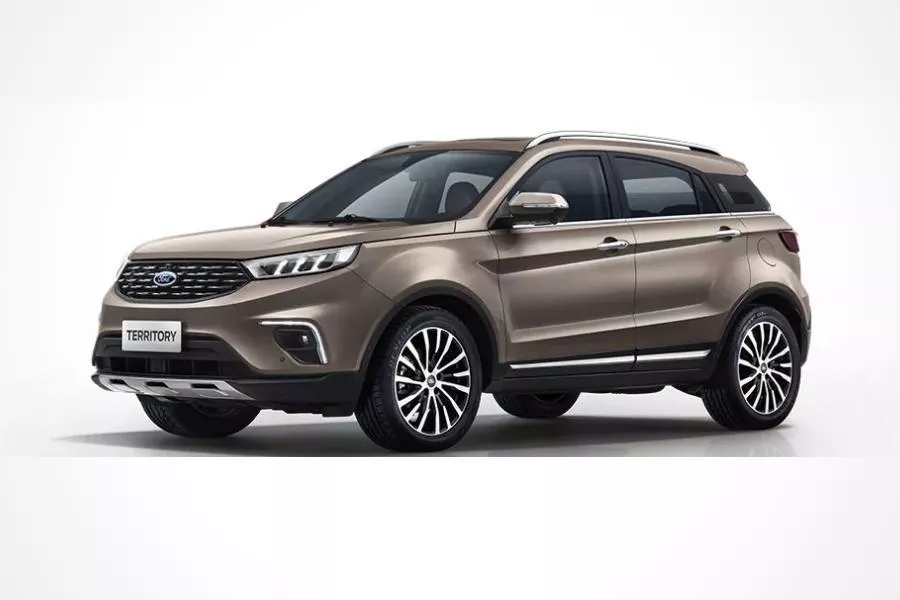 Ford Territory in Diffused Silver color option