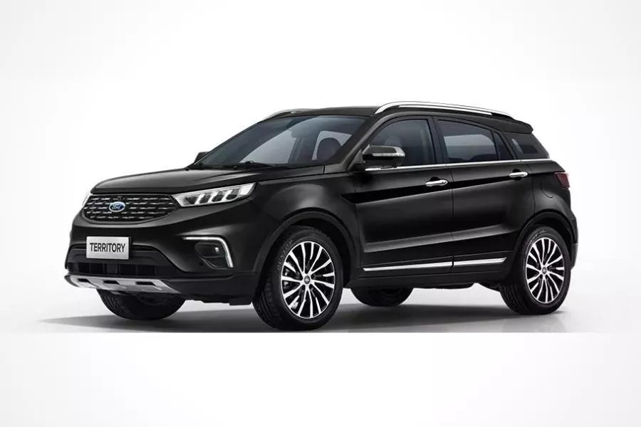 Ford Territory in Panther Black color option