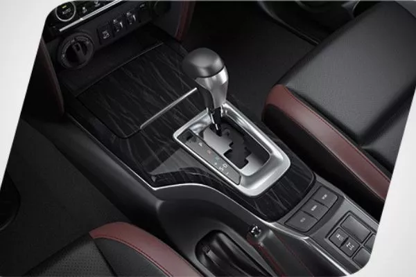 The black galaxy trim available on LTD variants only The black galaxy trim on LTD variants