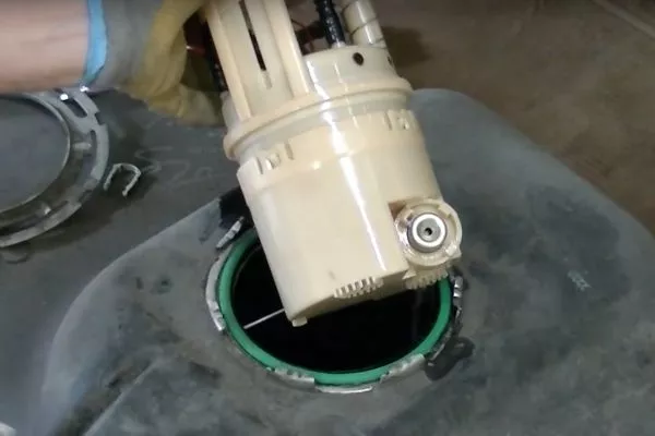 This is what a fuel pump assembly looks like