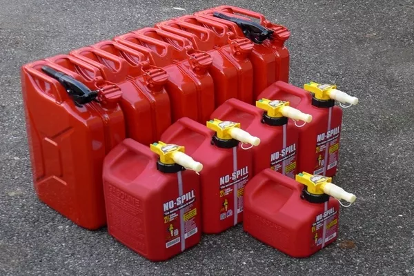 Gasoline containers 