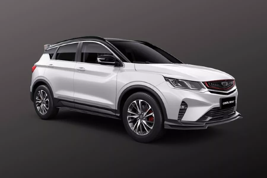 Geely Coolray color in White