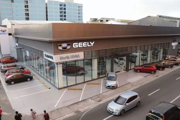 Geely car dealership