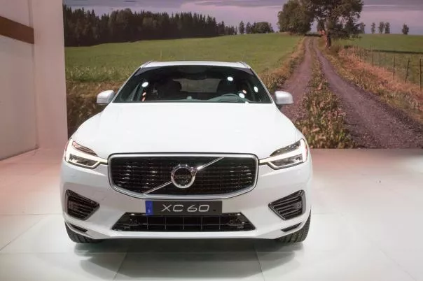 2018 Volvo XC60 at New York Auto Show