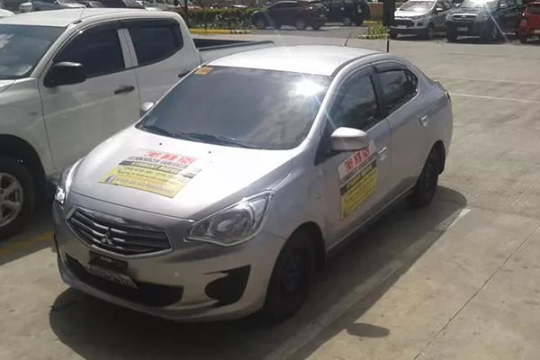 A picture of a GJN Driving training vehicle