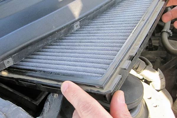 Automobile air conditioning system filter