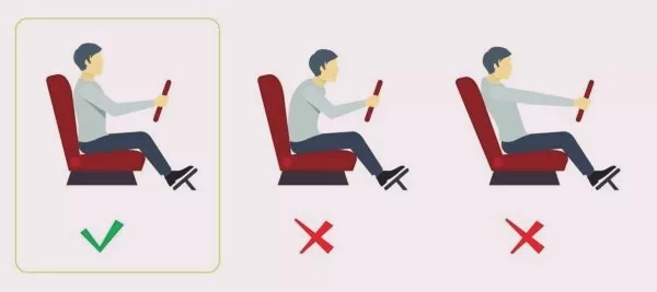 good driving posture