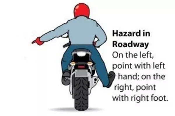 Indicating a hazard