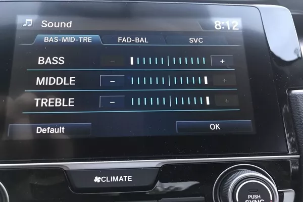 If there is no bass from the car speakers, it is likely that an upgrade has happened Head unit