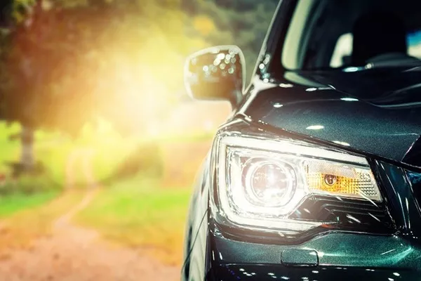 When driving on such remote areas, make sure that you make your vehicle visible by turning your lights on and make sure to use it to indicate your turns. Car headlight