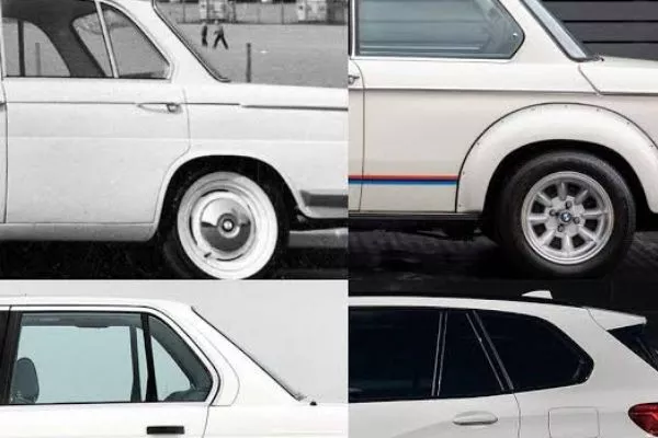 The Hofmeister kink is a subtle but quintessentially BMW feature BMW models displaying the Hofmeister kink