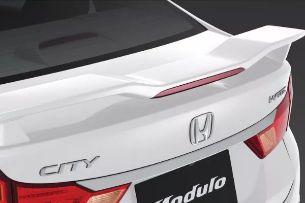 Did you know that aerodynamics also affects a car's overall fuel consumption? Spoiler of a Honda CIty