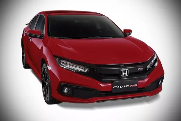 2020 Honda Civic front profile shot