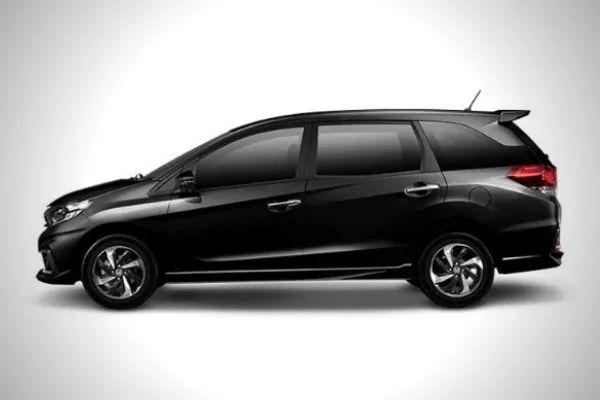 A picture of the side of a Honda Mobilio