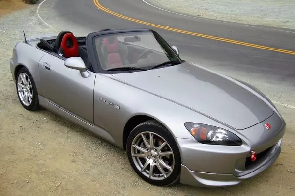 Among the cars on this list, the S2K is huge. But compared to sedans, it's still tiny A picture of a Honda S2000