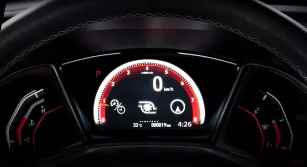 Civic RS dashboard