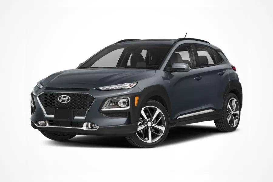 Hyundai Kona Dark Knight Hyundai Kona in Dark Knight color