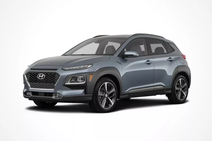 Hyundai Kona Lakeside Silver Hyundai Kona in Lakeside Silver color