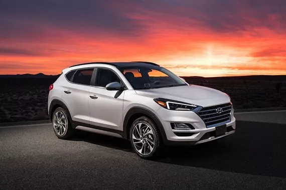 Hyundai Tucson front view