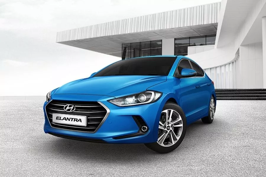 A picture of the Hyundai Elantra
