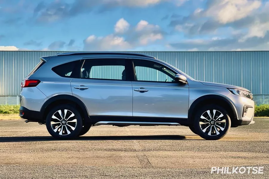 A picture of the side of the Honda BR-V